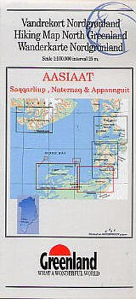 Buy map Hiking Map Northern Greenland : Aasiaat, Saqqarliup, Naternaq & Appannguit