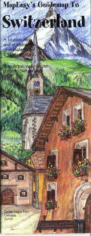 Buy map Switzerland Guidemap by MapEasy, Inc.