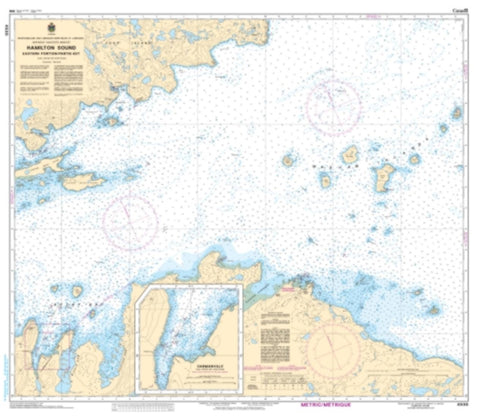 Buy map Hamilton Sound, Eastern Portion/Partie Est by Canadian Hydrographic Service