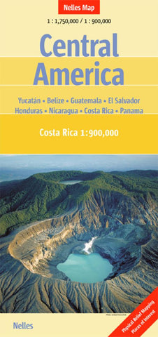 Buy map Central America by Nelles Verlag GmbH