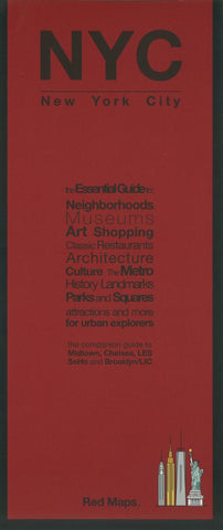 Buy map New York City, New York by Red Maps