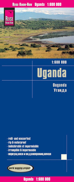 Buy map Uganda by Reise Know-How Verlag