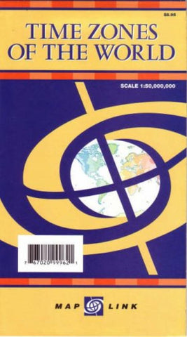 Buy map World Time Zone Map by Map Link