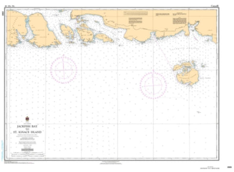 Buy map Jackfish Bay to St. Ignace Island by Canadian Hydrographic Service