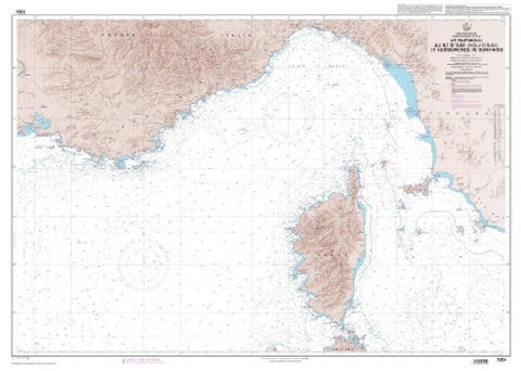 Buy map De Marseille a lile dElbe (Isola dElba) et aux Bouches de Bonifacio (Zonex - Region maritime Mediterranee) by SHOM