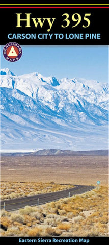 Buy map Highway 395 Recreation Map by Benchmark Maps