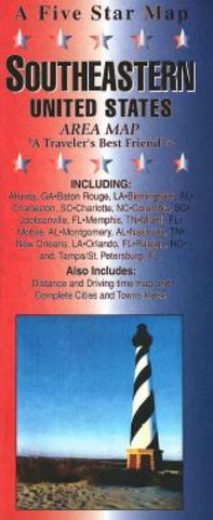 Buy map United States, Southeastern by Five Star Maps, Inc.
