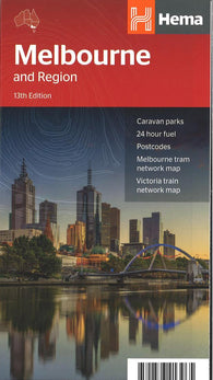 Buy map Melbourne and region : 13th edition