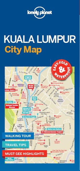 Buy map Kuala Lumpur City Map by Lonely Planet Publications