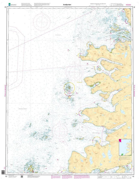 Buy map ANDFJORDEN (82) by Kartverket
