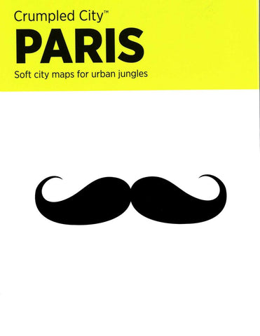 Buy map Paris, France Crumpled City Map by Palomar S.r.l.
