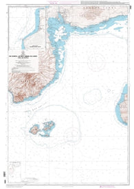Buy map Guadeloupe - De Pointe-a-Pitre a Marie-Galante -Canal des Saintes by SHOM