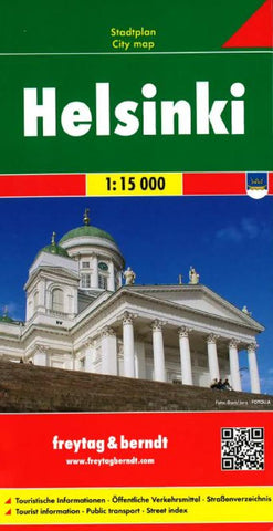 Buy map Helsinki, Finland by Freytag-Berndt und Artaria