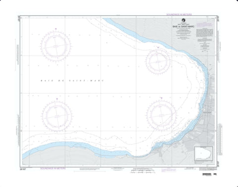 Buy map Baie De Saint-Marc (NGA-26187-1) by National Geospatial-Intelligence Agency