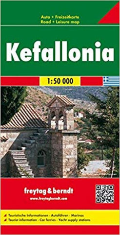 Buy map Kefalonia, Greece Road Map