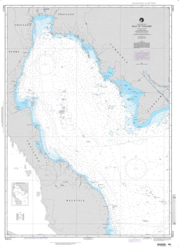 Buy map Gulf Of Thailand (NGA-93010-6) by National Geospatial-Intelligence Agency
