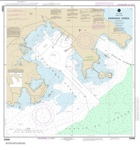 Buy map Ensenada Honda (25666-18) by NOAA