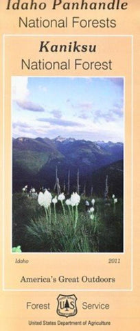 Buy map Kaniksu National Forest Map -Waterproof