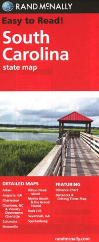 Buy map South Carolina by Rand McNally