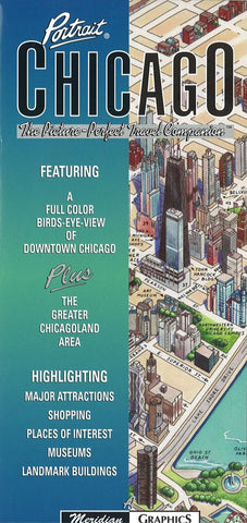 Buy map Chicago, IL Portrait (reprinted/revised 2012)