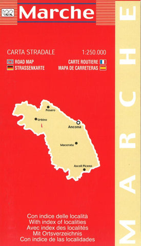 Buy map Marche : carta stradale 1:250,000