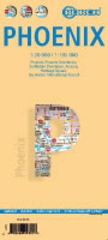Buy map Phoenix, Arizona by Borch GmbH.