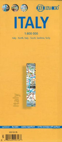 Buy map Italy by Borch GmbH.