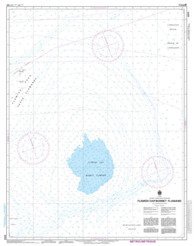 Buy map Flemish Cap/Bonnet Flamand by Canadian Hydrographic Service