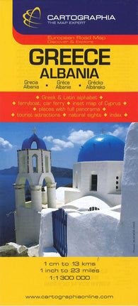 Buy map Greece : Albania : European Road Map : Discover & Explore : 1:1 300 000 = Görögország : Albánia : európai autótérképek : 1:1 300 000