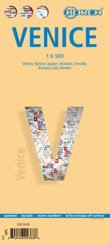 Buy map Venice, Italy City Map