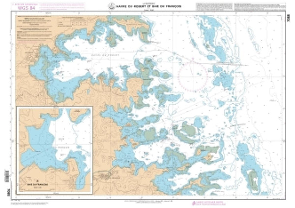 Buy map Baie du Francois by SHOM