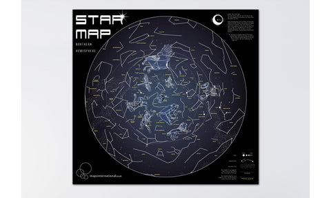 Buy map Glow in the Dark Star Chart by Maps International Ltd.