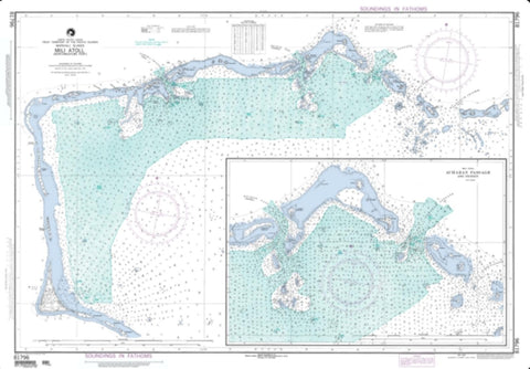Buy map Mili Atoll Marshall Islands (NGA-81796-3) by National Geospatial-Intelligence Agency