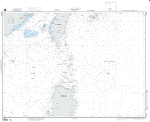 Buy map Luzon Strait (NGA-91010-6) by National Geospatial-Intelligence Agency