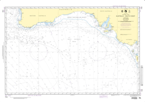 Buy map Australia - South Coast (NGA-709-2) by National Geospatial-Intelligence Agency