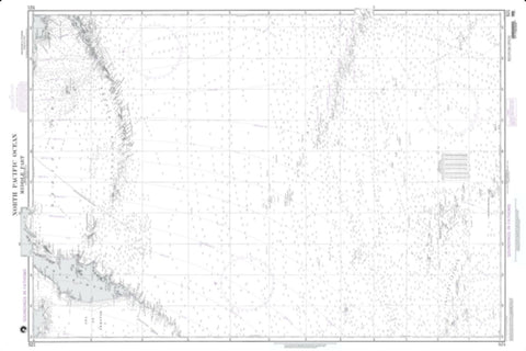 Buy map North Pacific Ocean - Middle Part (NGA-521-11) by National Geospatial-Intelligence Agency