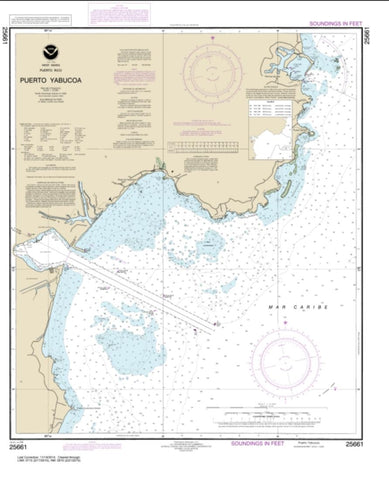 Buy map Puerto Yabucoa (25661-12) by NOAA