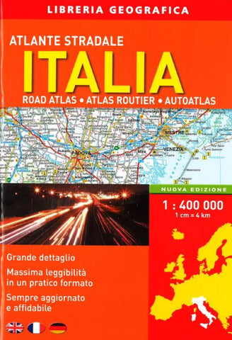 Buy map Italy, Road Atlas by Libreria Geografica