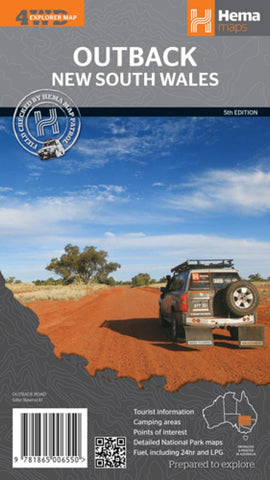 Buy map Outback New South Wales, Australia by Hema Maps