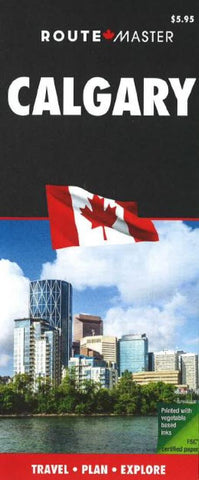 Buy map Calgary, Alberta by Route Master