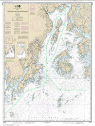 Buy map Penobscot Bay and Approaches (13302-23) by NOAA
