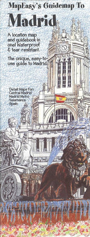Buy map Madrid, Spain Guidemap by MapEasy, Inc.