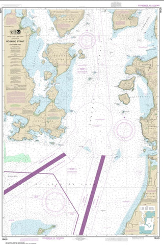 Buy map Rosario Strait-southern part (18429-11) by NOAA