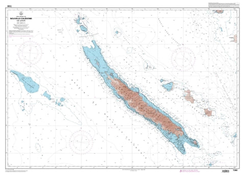 Buy map Nouvelle-Caledonie - Iles Loyaute by SHOM