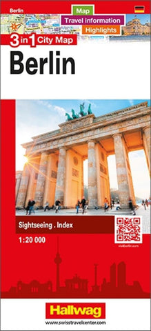 Buy map Berlin : 3 in 1 city map = Berlino : 3 in 1 city map
