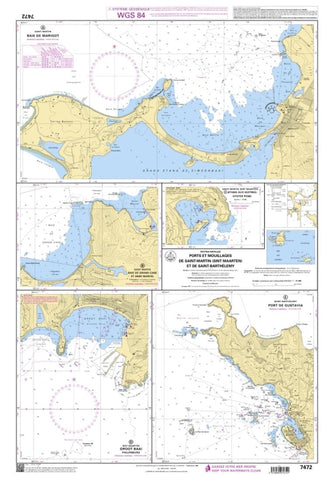 Buy map Etang aux huitres (Oyster Pond) by SHOM