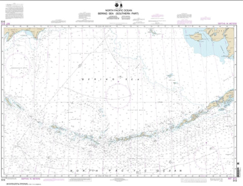 Buy map Bering Sea Southern Part (513-7) by NOAA