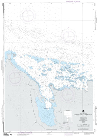 Buy map Baie De Lacul And Approaches (NGA-26148-4) by National Geospatial-Intelligence Agency
