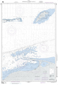 Buy map Approaches To Puerto Castilla (NGA-28151-2) by National Geospatial-Intelligence Agency