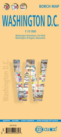 Buy map Washington D.C. City Map